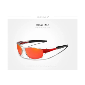 Okulary Przeciwsłoneczne KINGSEVEN S881 Clear Red