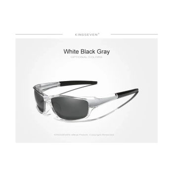 Okulary Przeciwsłoneczne KINGSEVEN S881 White Black Gray