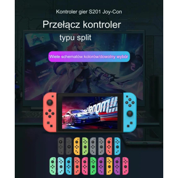 Joy-Con / Kontroler do Nintendo Switch Czarny Zestaw 2 szt.