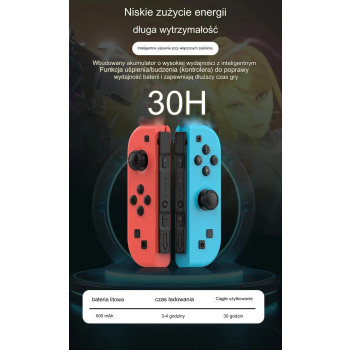 Joy-Con / Kontroler do Nintendo Switch Czarny Zestaw 2 szt.