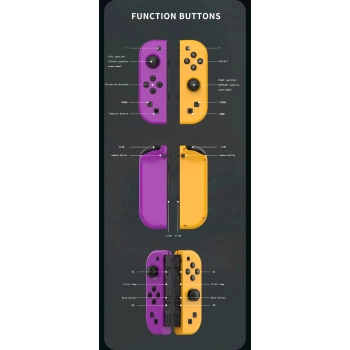 Joy-Con / Kontroler do Nintendo Switch Czarny Zestaw 2 szt.