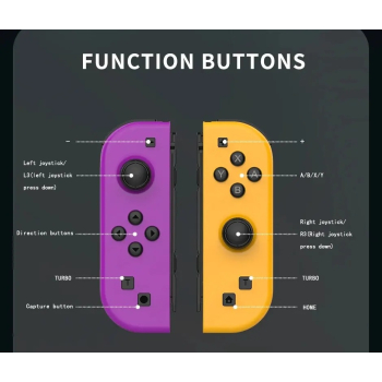 Joy-Con / Kontroler do Nintendo Switch Purple/Orange Zestaw 2 szt.