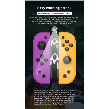 Joy-Con / Kontroler do Nintendo Switch Purple/Orange Zestaw 2 szt.