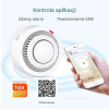 Czujnik Detektor dymu TUYA WiFi Bezprzewodowy Sygnalizacja Na Telefon