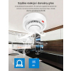 Czujnik Detektor dymu TUYA WiFi Bezprzewodowy Sygnalizacja Na Telefon