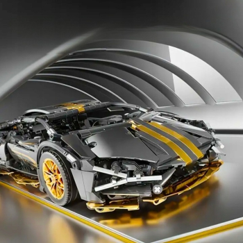 ZESTAW KLOCKI SPORTOWY SAMOCHÓD LAMBORGHINI 1280 el. MEGA ZESTAW