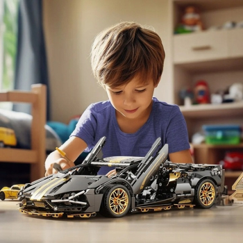 ZESTAW KLOCKI SPORTOWY SAMOCHÓD LAMBORGHINI 1280 el. MEGA ZESTAW