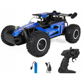 SAMOCHÓD TERENOWY RC OFF ROAD 2WD ZDALNIE STEROWANY MOCNY NA KAŻDY TEREN