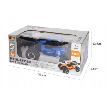 SAMOCHÓD TERENOWY RC OFF ROAD 2WD ZDALNIE STEROWANY MOCNY NA KAŻDY TEREN