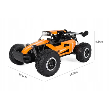 SAMOCHÓD TERENOWY RC OFF ROAD 2WD ZDALNIE STEROWANY MOCNY NA KAŻDY TEREN