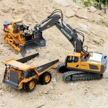 Koparka Zdalnie Sterowana YG258C Pojazd Budowlany