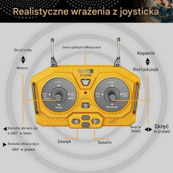Koparka Zdalnie Sterowana YG258C Pojazd Budowlany