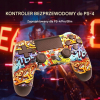 Pad / Kontroler do PS4 Bluetooth P47 Graffiti
