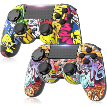 Pad / Kontroler do PS4 Bluetooth P47 Graffiti